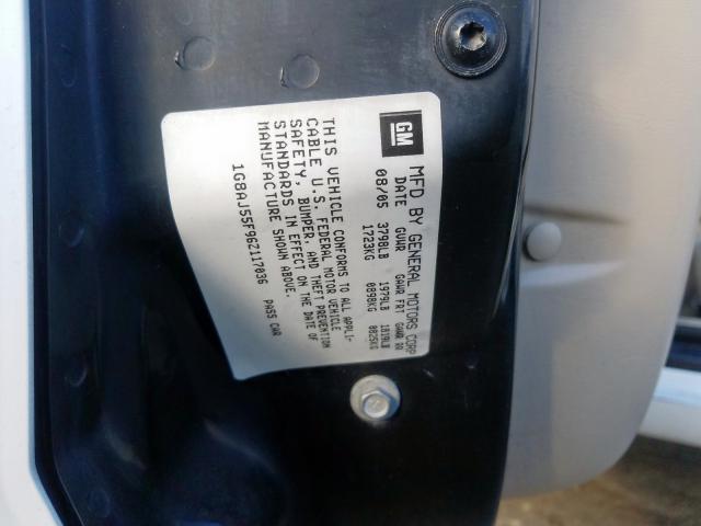 1G8AJ55F96Z117036 - 2006 SATURN ION LEVEL 2  photo 10