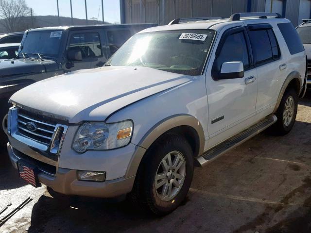 1FMEU64E36UA31419 - 2006 FORD EXPLORER E WHITE photo 2