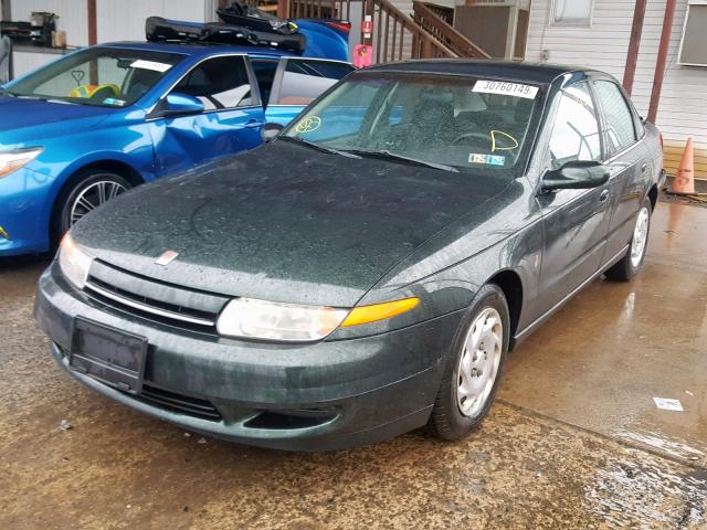 1G8JU52F7YY702279 - 2000 SATURN LS1 GREEN photo 2