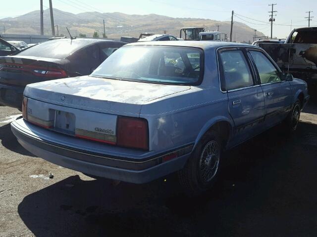 1G3AJ54N9L6364472 - 1990 OLDSMOBILE CUTLASS CI BLUE photo 4