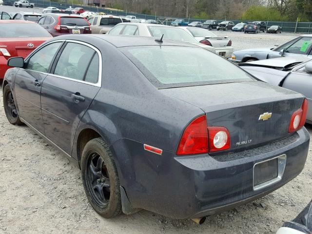 1G1ZC5EB5AF309556 - 2010 CHEVROLET MALIBU 1LT ნაცრისფერი ფოტო 3
