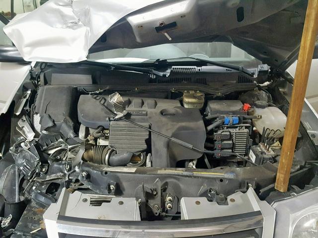 1G8AJ58F67Z149827 - 2007 SATURN ION LEVEL SILVER photo 7