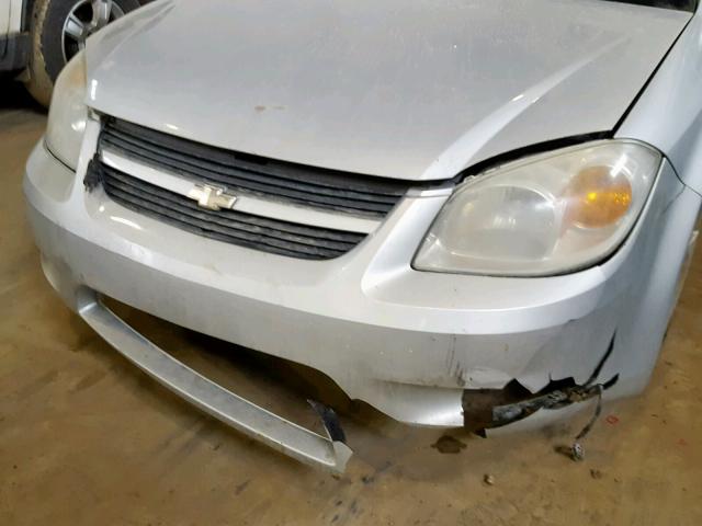 1G1AM55B267769656 - 2006 CHEVROLET COBALT SS SILVER photo 9