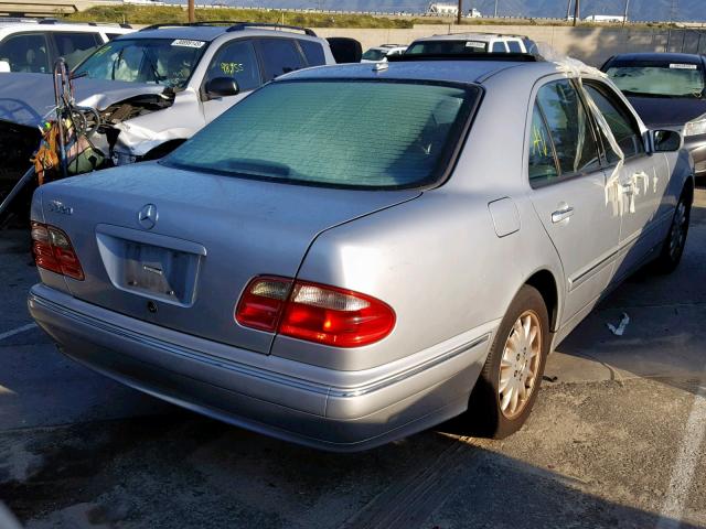 WDBJF65J91B255497 - 2001 MERCEDES-BENZ E 320 SILVER photo 4