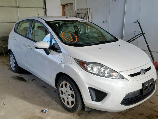 3FADP4TJ5DM177354 - 2013 FORD FIESTA S WHITE photo 1