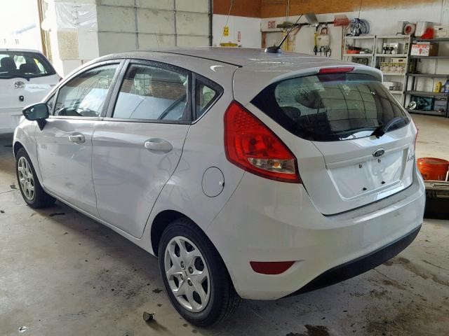 3FADP4TJ5DM177354 - 2013 FORD FIESTA S WHITE photo 3