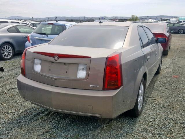 1G6DP577360130024 - 2006 CADILLAC CTS HI FEA GOLD photo 4