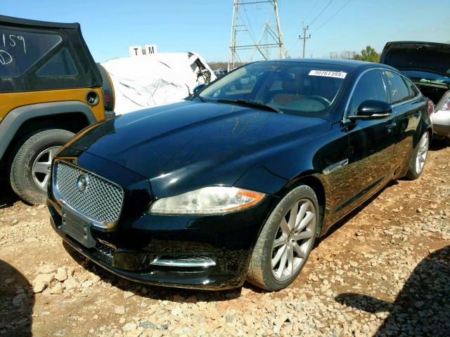 SAJWA1CB4BLV05990 - 2011 JAGUAR XJ BASE BLACK photo 2