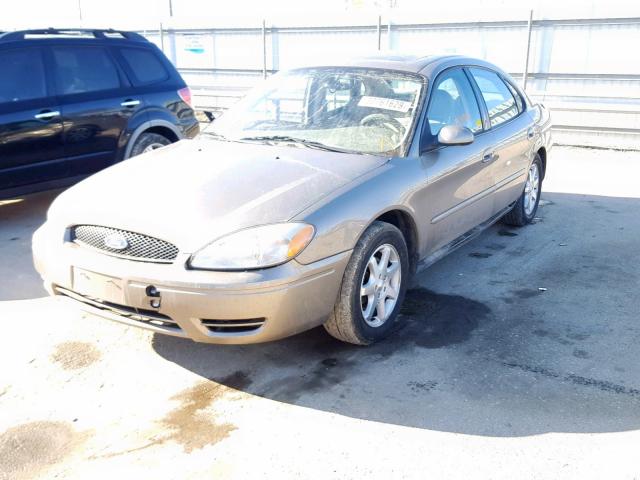 1FAFP56U26A166946 - 2006 FORD TAURUS SEL GOLD photo 2