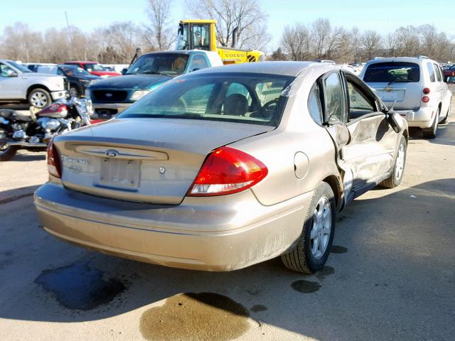 1FAFP56U26A166946 - 2006 FORD TAURUS SEL GOLD photo 4