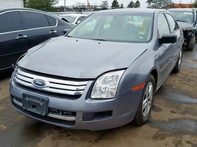 3FAHP06ZX7R101468 - 2007 FORD FUSION S GRAY photo 2