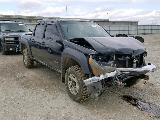 1GCDT136958269184 - 2005 CHEVROLET COLORADO BLACK photo 1