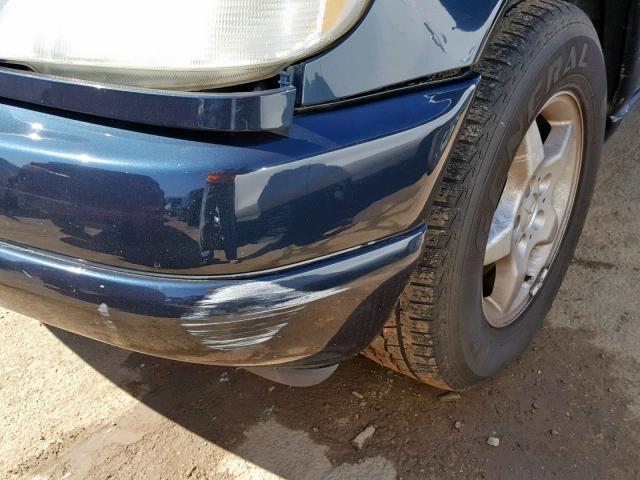 4JGAB54E31A263754 - 2001 MERCEDES-BENZ ML 320 BLUE photo 9