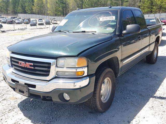 1GTEK19T23E274505 - 2003 GMC NEW SIERRA GREEN photo 2