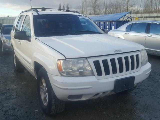 1J4GW68N0XC725052 - 1999 JEEP GRAND CHER WHITE photo 1