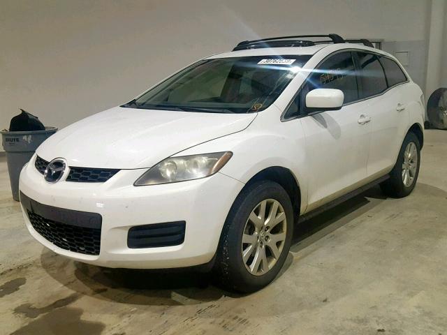 JM3ER293880207565 - 2008 MAZDA CX-7 WHITE photo 2