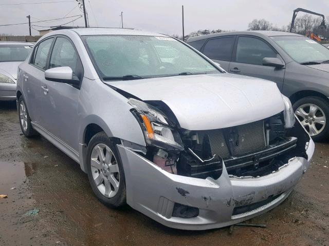 3N1AB6AP7AL680256 - 2010 NISSAN SENTRA 2.0 SILVER photo 1