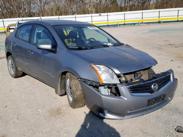 3N1AB6AP2CL632814 - 2012 NISSAN SENTRA 2.0 SILVER photo 1