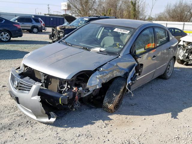 3N1AB6AP2CL632814 - 2012 NISSAN SENTRA 2.0 SILVER photo 2