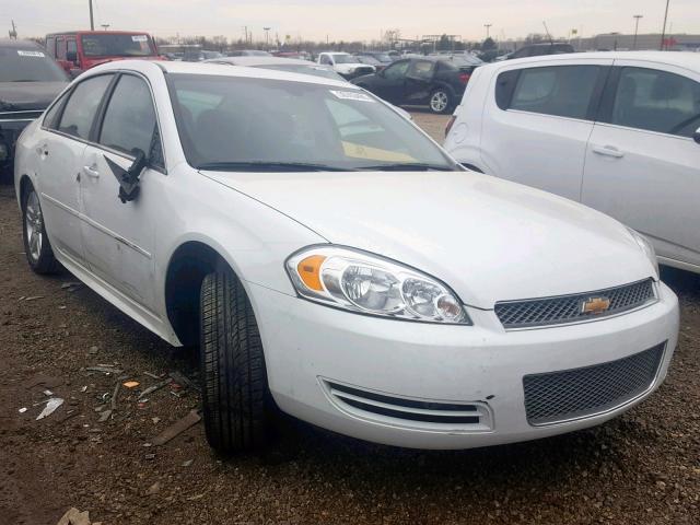 2G1WB5E3XG1102854 - 2016 CHEVROLET IMPALA LIM WHITE photo 1