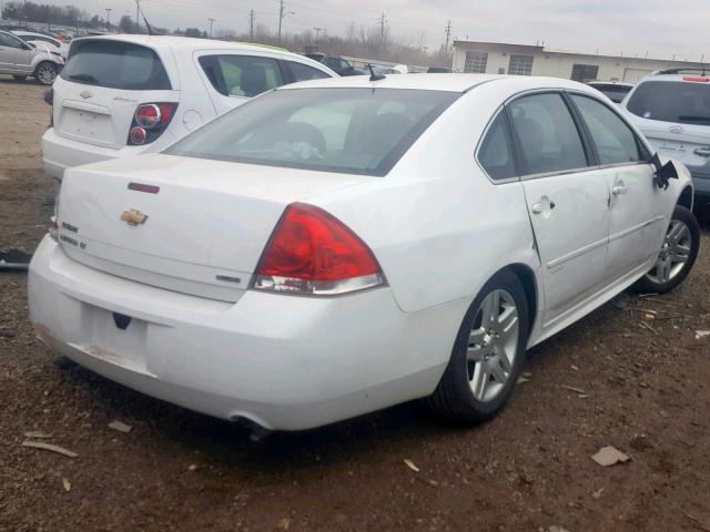 2G1WB5E3XG1102854 - 2016 CHEVROLET IMPALA LIM WHITE photo 4