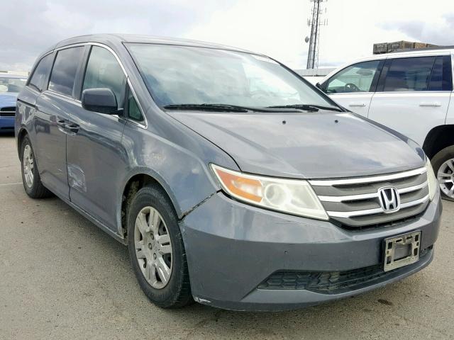 5FNRL5H27BB036838 - 2011 HONDA ODYSSEY LX CHARCOAL photo 1