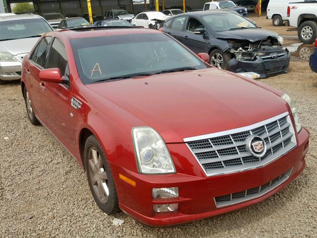 1G6DW67V980128272 - 2008 CADILLAC STS RED photo 1