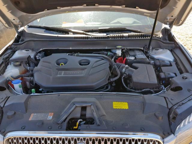 3LN6L5E9XHR644070 - 2017 LINCOLN MKZ RESERV SILVER photo 7