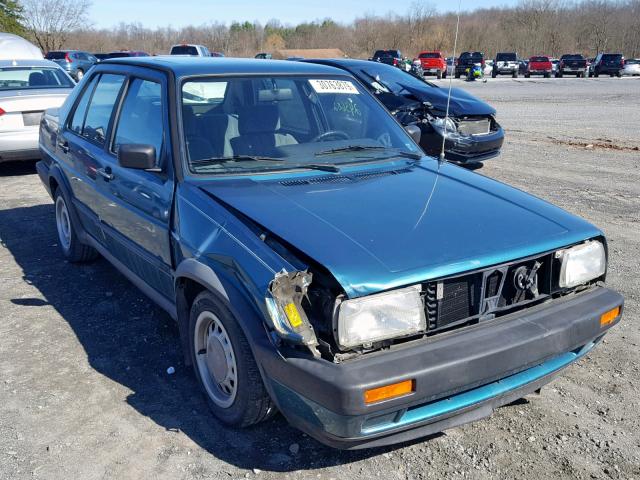 WVWRG21G7MW221317 - 1991 VOLKSWAGEN JETTA GL GREEN photo 1