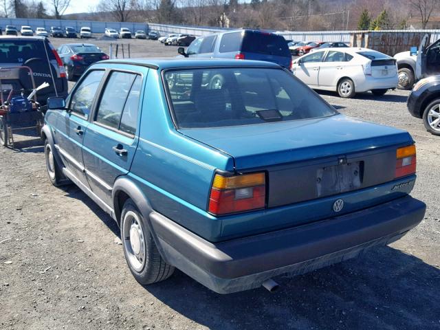 WVWRG21G7MW221317 - 1991 VOLKSWAGEN JETTA GL GREEN photo 3