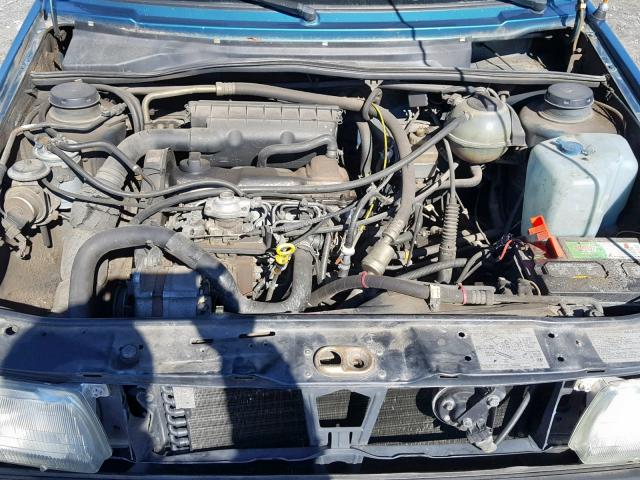 WVWRG21G7MW221317 - 1991 VOLKSWAGEN JETTA GL GREEN photo 7