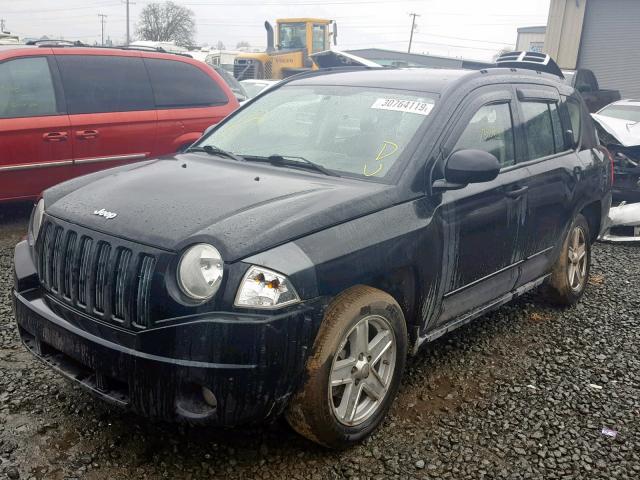 1J8FT47088D702496 - 2008 JEEP COMPASS SP 黑色 照片 2