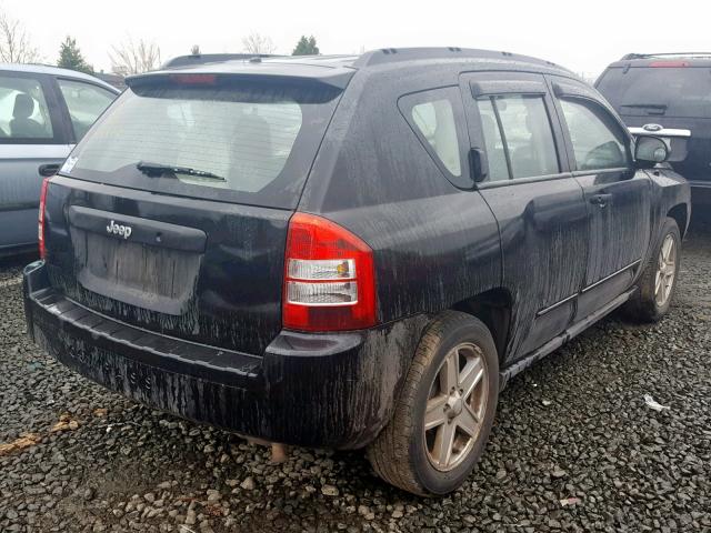 1J8FT47088D702496 - 2008 JEEP COMPASS SP 黑色 照片 4