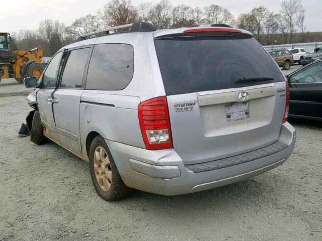 KNDMC233576015899 - 2007 HYUNDAI ENTOURAGE SILVER photo 3