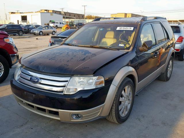 1FMDK07W18GA11044 - 2008 FORD TAURUS X E BLUE photo 2