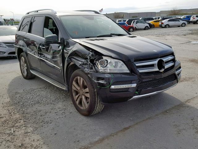 4JGBF7BEXCA786084 - 2012 MERCEDES-BENZ GL 450 4MA BLACK photo 1