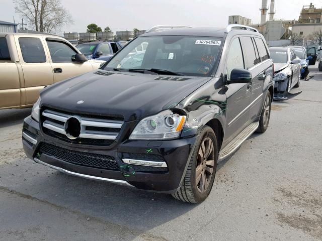 4JGBF7BEXCA786084 - 2012 MERCEDES-BENZ GL 450 4MA BLACK photo 2