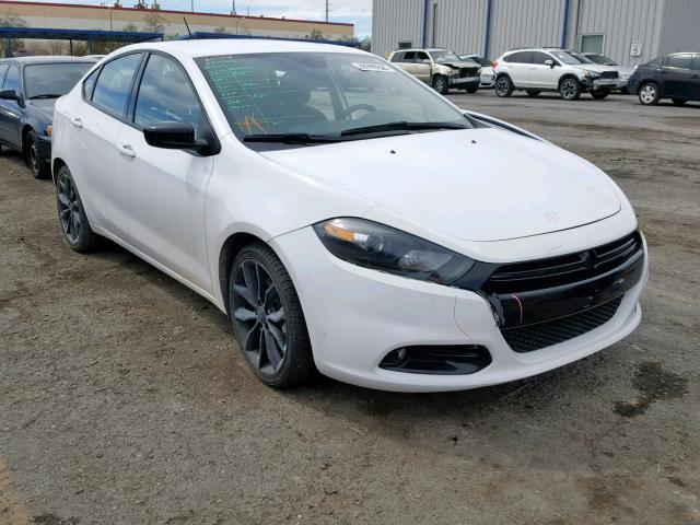 1C3CDFFAXGD822090 - 2016 DODGE DART SXT S WHITE photo 1