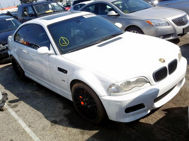 WBSBL93403JR19023 - 2003 BMW M3 WHITE photo 1