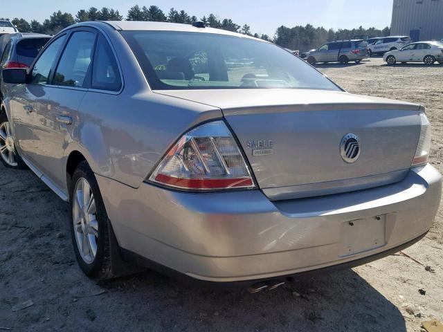 1MEHM42W28G605445 - 2008 MERCURY SABLE PREM GRAY photo 3