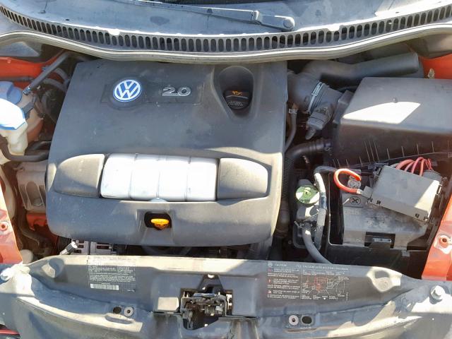 3VWCK21Y13M314262 - 2003 VOLKSWAGEN NEW BEETLE წითელი ფოტო 7