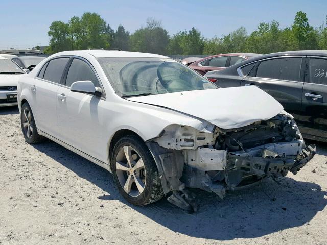 1G1ZC5EU1BF155110 - 2011 CHEVROLET MALIBU 1LT WHITE photo 1