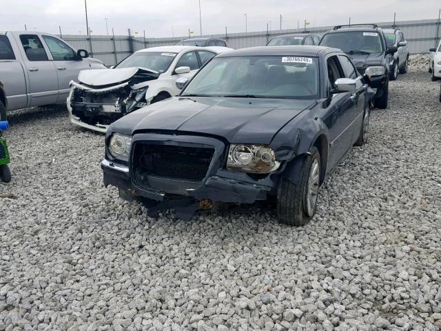 2C3KA63H56H101246 - 2006 CHRYSLER 300C BLACK photo 2