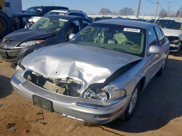 1G4CW54K434116881 - 2003 BUICK PARK AVENU SILVER photo 2