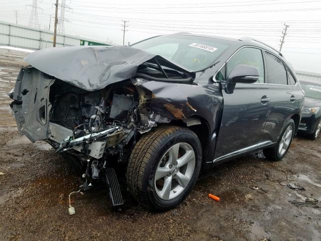 2T2BK1BA2FC284403 - 2015 LEXUS RX 350 BASE  photo 2