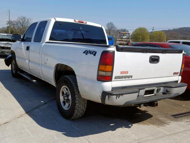 1GTEK19T74Z263994 - 2004 GMC NEW SIERRA WHITE photo 3