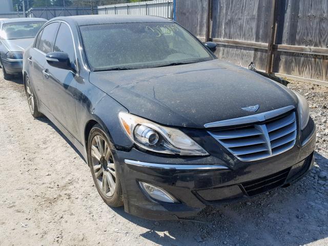 KMHGC4DDXCU167209 - 2012 HYUNDAI GENESIS 3. BLACK photo 1