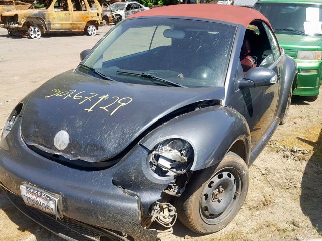 3VWCM31Y85M353708 - 2005 VOLKSWAGEN NEW BEETLE 灰色 照片 2