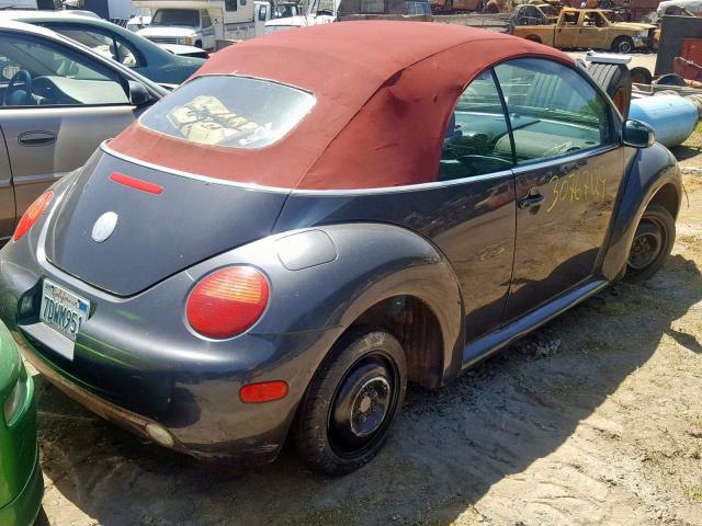 3VWCM31Y85M353708 - 2005 VOLKSWAGEN NEW BEETLE 灰色 照片 4