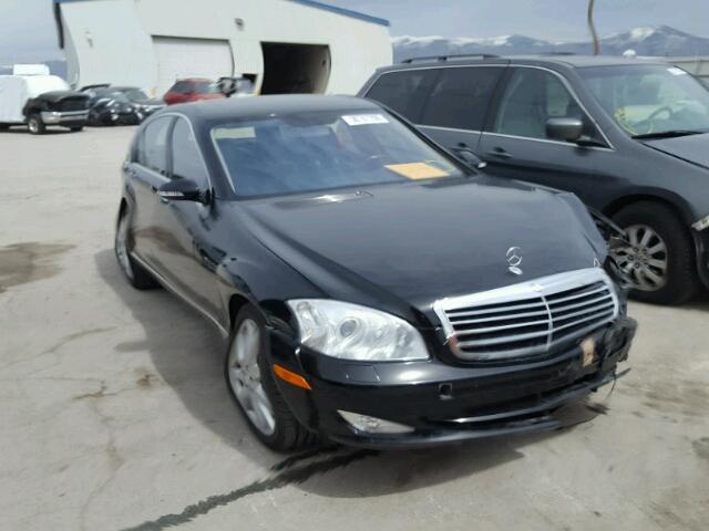 WDDNG71X47A028920 - 2007 MERCEDES-BENZ S 550 BLACK photo 1